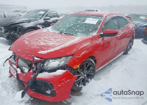 2018 Honda Civic Sport из США, поврежденный, VIN SHHFK7H40JU228120